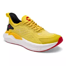 Tenis Hombre Charly 1086317009 Amarillo Negro 120-412