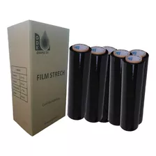  Film Plástico Negro 50 Cms Ancho X 6 Rollos