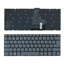 Teclado Lenovo Para Ideapad S145-14igm S145-14ikb Color Gris Oscuro