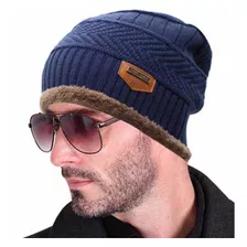 Touca De Lã Forrada Masculino Adulto Toca Gorro Toucas Frio 