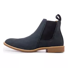 Bota Botina Chelsea Masculina Sola Costurada Resistente 