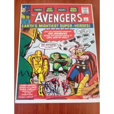 Afiche Marvel Los Vengadores Original ( Enmarcado )