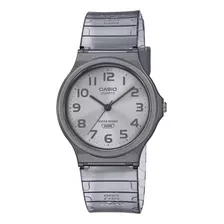 Relógio Pulso Casio Feminino Esportivo Analógico Translúcido Cor Cinza Tranlucido - Mq-24s-8bdf