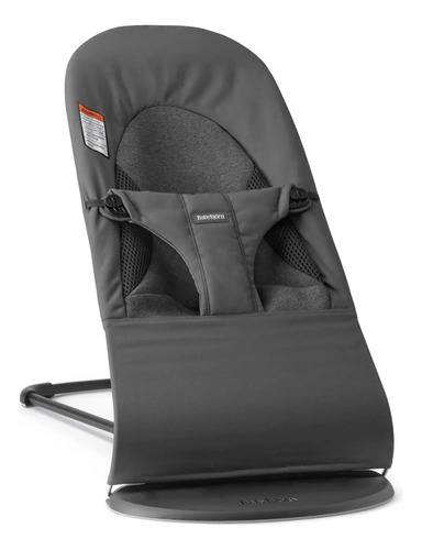 Balanço Babybjörn Equilíbrio Macio, Cinza Escuro, Tri-fabric Gris Oscuro
