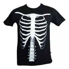 Huesos - Esqueleto - Remera Brilla En La Oscuridad