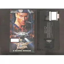 Vhs Street Fighter A Ultima Batalha - Van Damme - Original