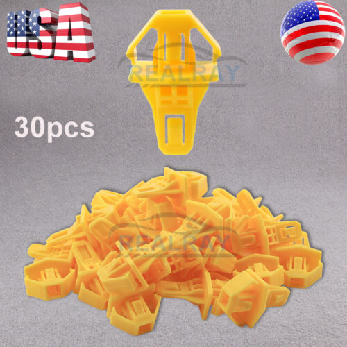 30pcs Bumper Moulding Clip Grille Holder Mounting For Ho Oam Foto 5