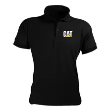 Camisa Gola Polo Caterpillar Malha Piquet Camiseta Cat