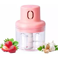 Mini Processador E Triturador De Alimentos Elétrico 250 Ml