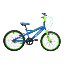 Bicicleta Cross Diavolo R20 1v Azul Verde Niño Benotto