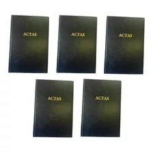 Pack X 5 Libros De Actas Clochet T/d Vulcano 2002