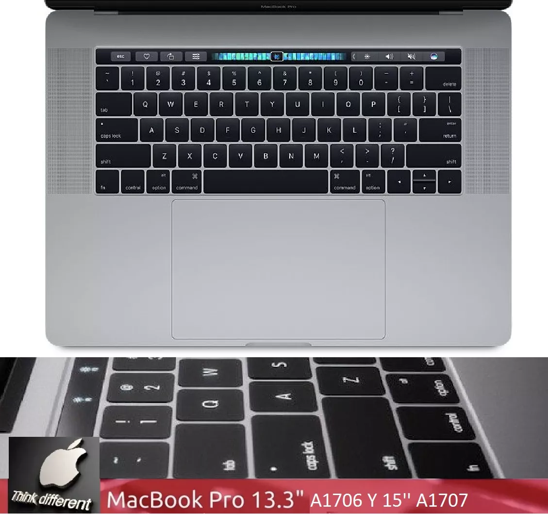Teclado Para Macbook Pro 13'' A1706 Y 15'' A1707 En El Día!!