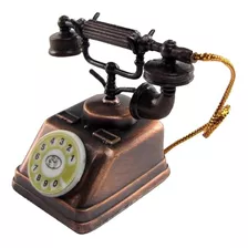 Sacapuntas Telefono Frances Antiguo Acero Fundido