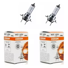 Lâmpada Farol Osram H7 Halógena 3200k 55w 12v C/ Nf Original