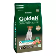 Ração Golden Seleção Natural Cães Adultos Mini Bits - 3kg