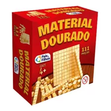 Material Dourado 111 Peças Jogo De Tabuleiro Educativo