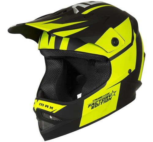 Kit Infantil Roupa Motocross + Capacete Oculos Trilha Tork