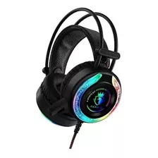 Audífonos Gamer Luces Rgb Pc Aoas As 90 2.4m Cable 2 3.5 Aux