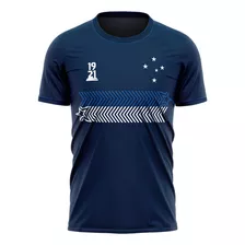 Camiseta Masculina Cruzeiro Apprentice 1921 Retrô E Silk