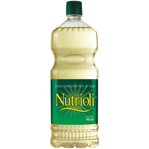 Aceite Puro De Soya Vegetal Nutrioli Botella  946 ml