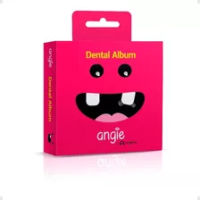 Porta Dente De Leite / Dental Album Premium Angie - Azul