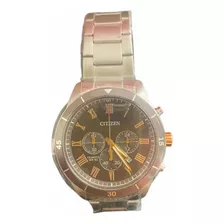 Reloj Citizen An816851h- Hombre Quartz Malla Plateada