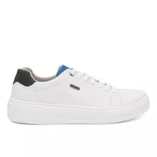 Sapato Casual Tênis Básico Mod Street Branco Skate Masculino