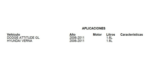 Filtro De Gasolina Dodge Attitude Gl 2006-2011 1.6l Foto 3