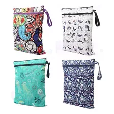 Bolsas De Tela Para Pañales De 4 Piezas Colección De Dibujo