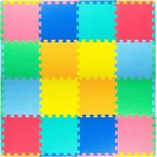 Alfombra De Juego De Piso Prosource Foam Puzzle Para Niños Y