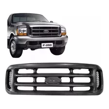 Grade Dianteira Ford F250 1999 2000 2001 2002 2003 2005 F350 F4000 1999 2000 2001 2002 2003 2004 2005 2006 2007 - Cinza