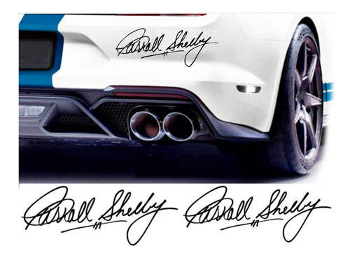 Sticker Caroll Shelby Franjas Laterales Ford Mustang Gt 500 Foto 6