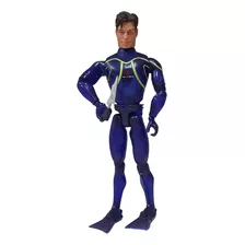 Boneco Coleção Max Steel 30cm Mattell Inc.1998 Antigo (jpt)