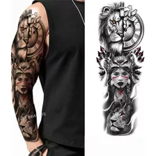 Tatuagem Temporária Masculina Feminina India Leão