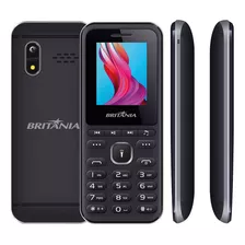 Celular Britânia Bce01 2g Dual Chip Bluetooth Rádio Fm Preto