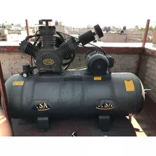 Compresora 10 Hp Con Tanque De 500 Lts. Y Arrancador