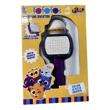 Microfone Divertido Bolofofos Hits E Luz De Led F01160 - Fun