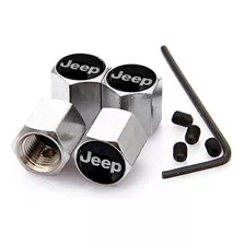 Tapa Valvulas De Lujo Jeep Anti Robo