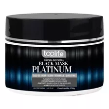 Tonalizante E Matizador Preto Black Efeito Platinado 250gr