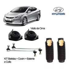 Bieletas + Coxim + Batente E Coifa Hyundai Elantra 2012 2013