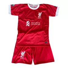 Equipo Darwin Nuñez Liverpool Camiseta + Short Futbol