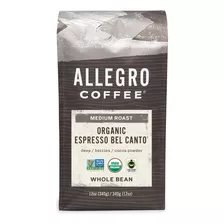 Allegro Coffee Cafe Organico De Grano Entero Bel Canto, 12 O