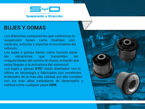 Kit Gomas Para Tirantes Syd B3000 4wd, Rwd Mazda 94/97 Foto 4