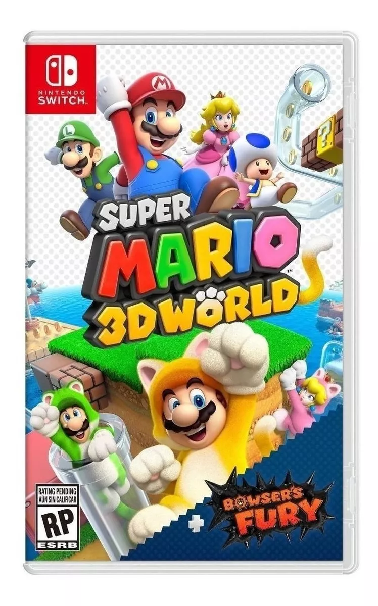 Super Mario 3d World + Bowsers Fury Super Mario Standard Edition Nintendo Switch Físico