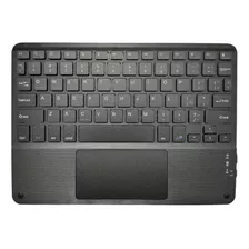 Teclado Bluetooth Magnetico Español Ñ Touch Ultrafino 10'