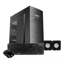 Gabinete Kit Overtech Mid Tower + Fuente 500w Mouse Teclado