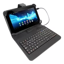 Funda Con Teclado Para Tablet 7-8 Nisuta Nsfute78 Con Ñ usb