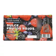 Dulce Frutos Rojos Barra X 500 Gr - Cuarto Creciente