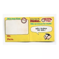 Figurinha N12 Elma Chips Dicas De Verão Turma Da Mônica 1989