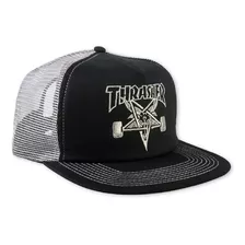 Thrasher Gorra Trucker Malla Bordada Skategoat, Talla Única